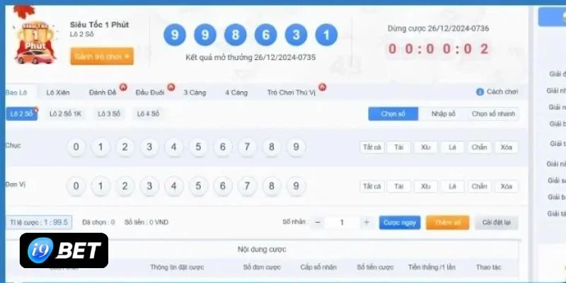 Có nhiều kỹ thuật chơi mà cược thủ nên áp dụng tại ván chốt số.