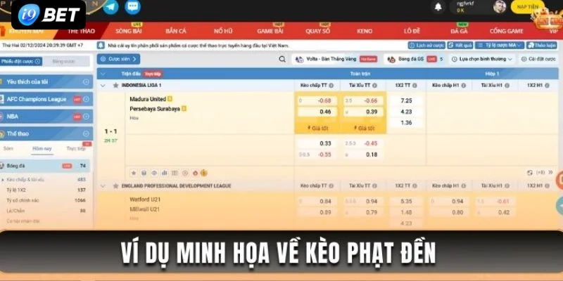 Người chơi cần có kỹ năng đọc với kèo phạt đền.